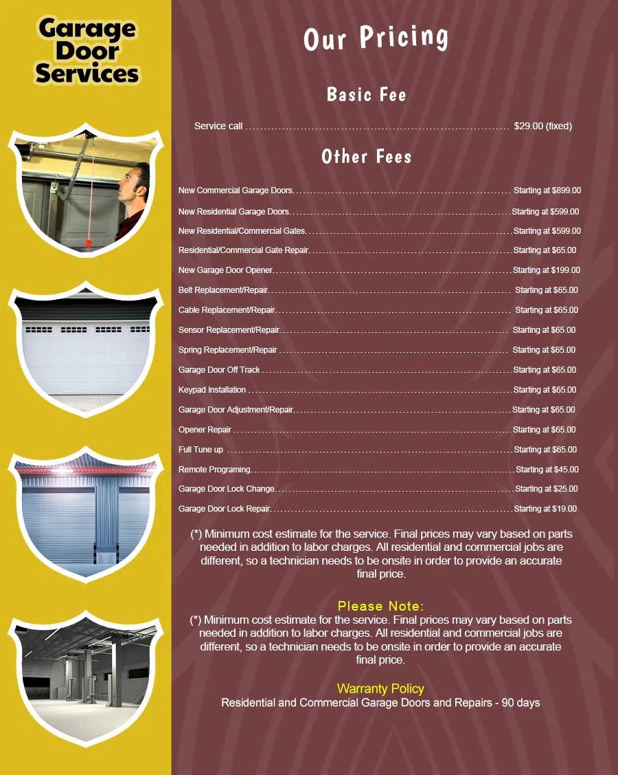 Garage Door Solution Service Menlo Park, CA 650-729-0173